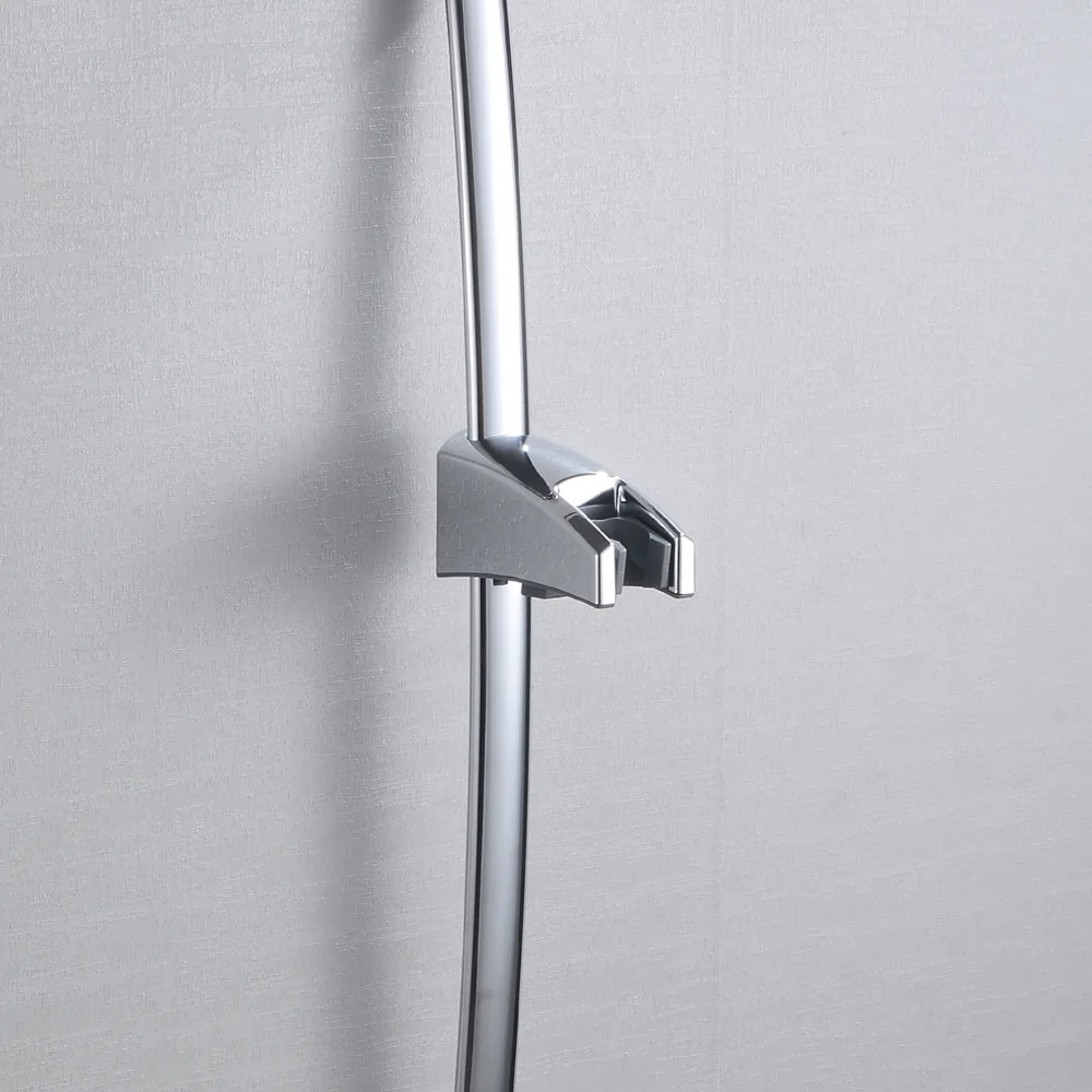 Bathroom Shower Set Stainless Steel Shower Head Bar Stainless Steel Pipe Stainless Steel Adjustable Shower Sliding Bar Holder