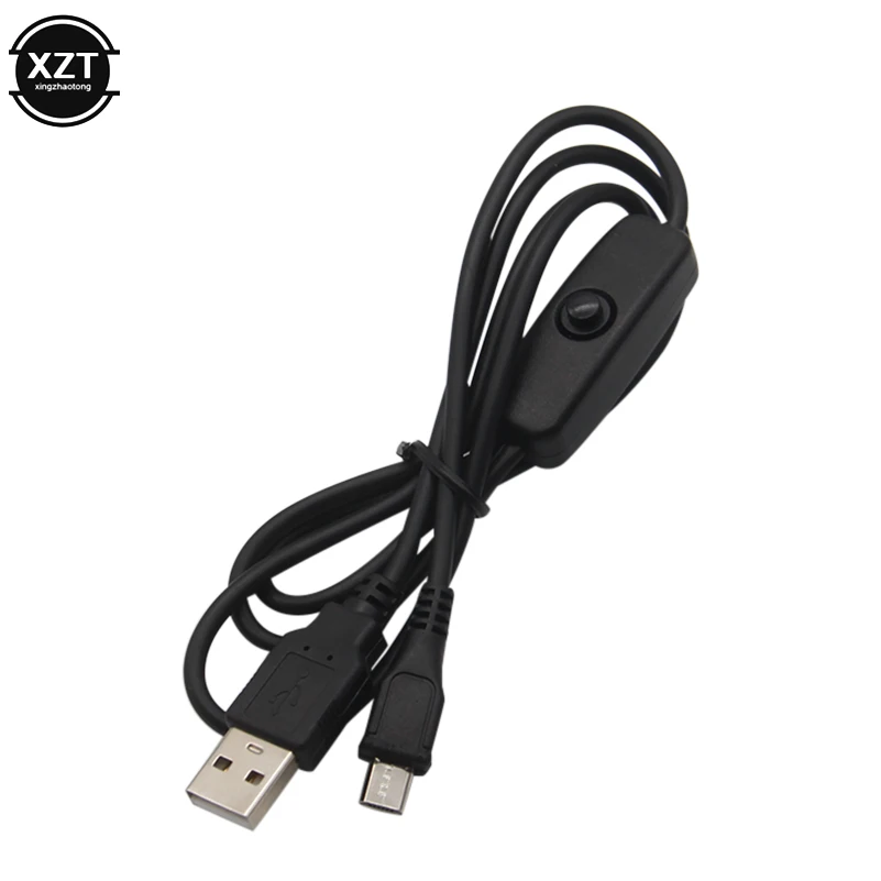Usb-кабель с выключателем Micro USB type C зарядное устройство питание 5 в 3A/2.5A для Ras Pi 3 B+ plus RPI 4 модель для ПК телефона