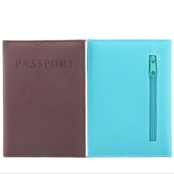 

2019 Hot Sale High Quality Holder PU Leather Travel Passport Cover Promotional Passport Case Passport Wallet Paspoort Pakket