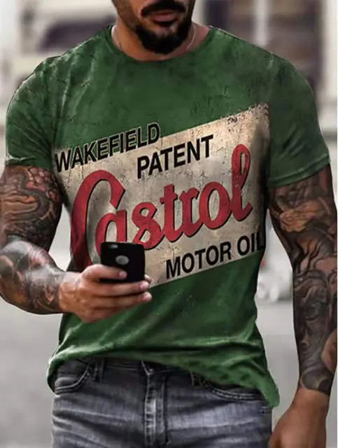 Fashion Men's T-shirt Oversized Short Sleeve 3D Shirt T-shirt Summer Harajuku Ethnic Letters Print Printed Clothes Men Camiseta 03