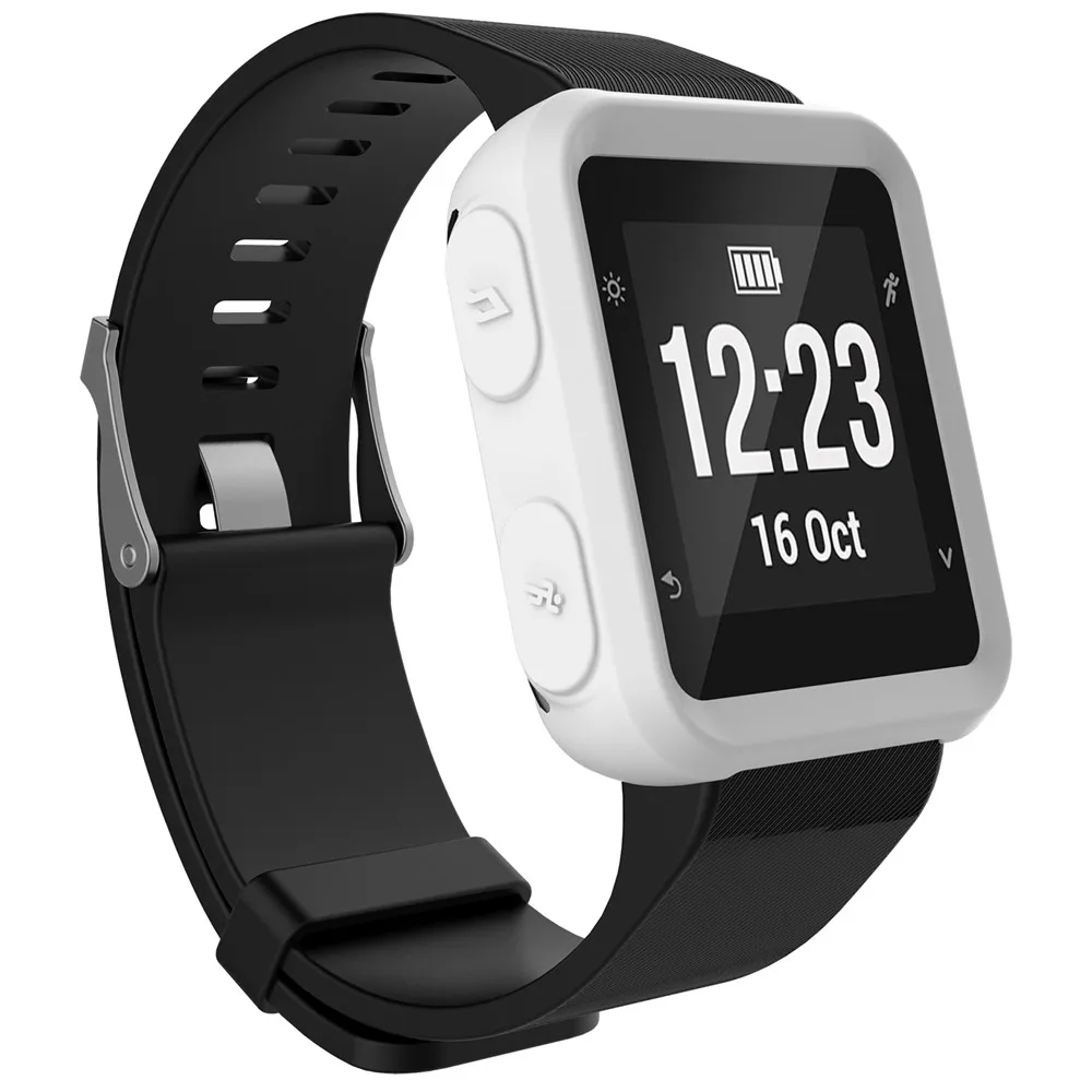Силиконовый ультра-тонкий Защитный чехол для Garmin Forerunner 35 подход S20 спортивные Чехлы для часов кожного покрова Smart аксессуары рамка
