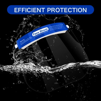 

1/2/3/5/10/20pcs Safety Full Face Shield Clear Cover Dust Proof Glasses Eye Protector