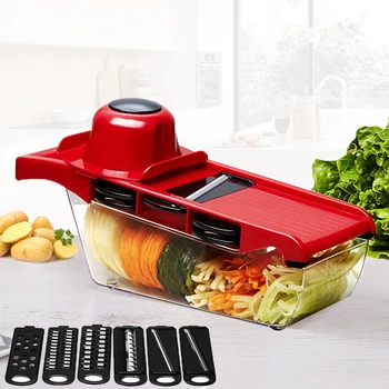 

Slicer Vegetable Cutter Stainless Steel Blade Manual Potato Peeler Carrot Cheese Grater Dicer Kitchen Plastic Eco-Friendly Tool