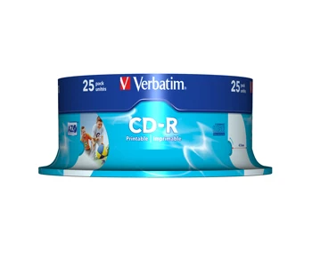 

Verbatim 43439 CD blank CD-R 700 MB 25 Piece (s)