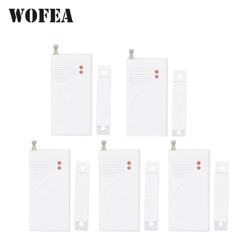 Wofea 무선 자기 창 문 센서 홈 경보 시스템과 함께하는 안전한 집 구축 추천