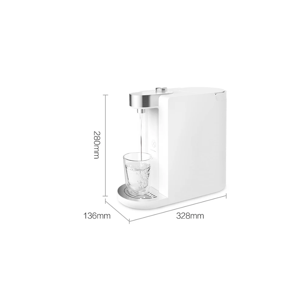 Xiaomi SCISHARE Smart Instant Hot Water Dispenser 3 Seconds Heating Water Temperature Adjustable Drinking Fountain 1.8L S2101