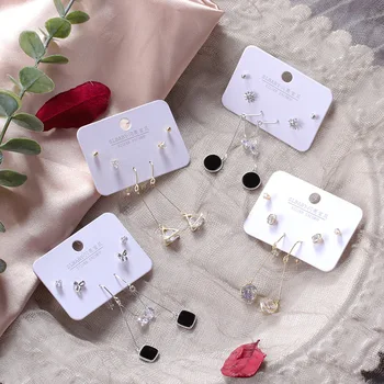 

30 Pairs/lot fashion classical women earrings wholesale small size earring jewelry lot 201104-03