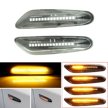 

Dynamic LED Fender Light Side Marker For BMW E60 E61 E90 E91 E87 E81 E83 E84 E88 E92 E93 E82 E46 1 3 5 series x1 x3 2004 2010