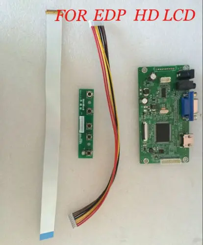 Latumab New kit for LP156WHB(TP)(C1) EDP HDMI+ VGA LCD LED LVDS Controller Board Driver Free shipping