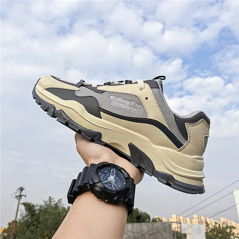 

Men's Casual Shoes Fashion Outdoor Sneakers For Men High Top Flat Trend Non-slip High Quality Leisure Shoes Tennis Masculino