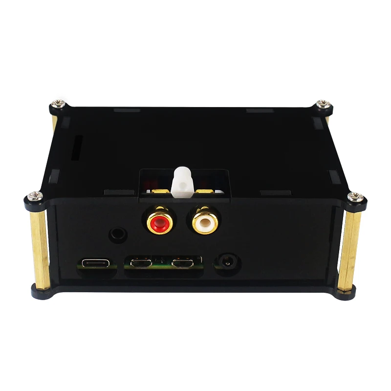 Raspberry Pi 4 PiFi DAC+ интерфейс V2.0 ies HiFi звуковая карта аналоговая аудио Плата | акриловый чехол для Raspberry Pi 4 Модель B