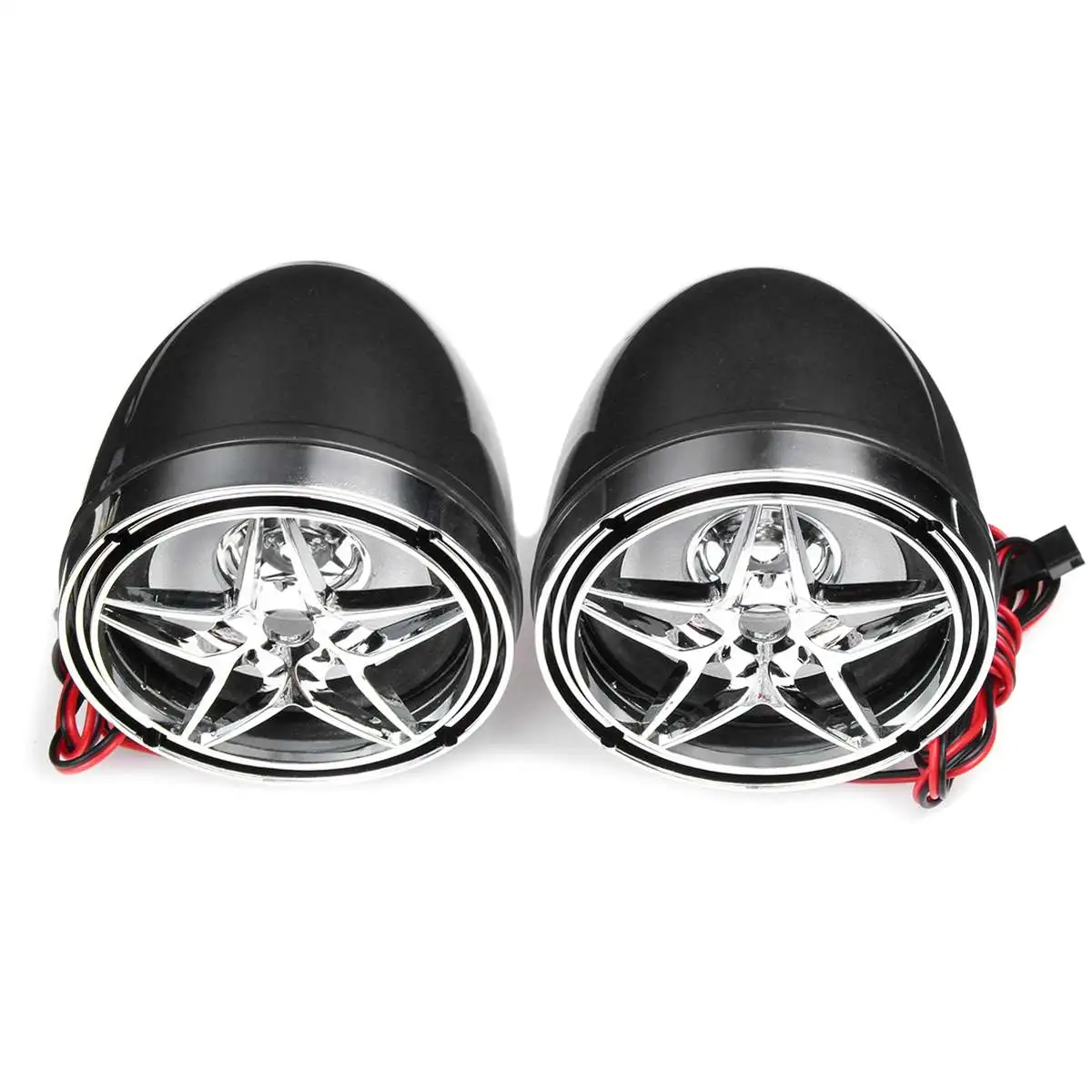 Мотоцикл аудио Радио стерео звуковая система стерео колонки FM USB TF bluetooth MP3 плеер ЖК-дисплей водонепроницаемый