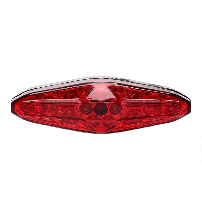 

Red 15 LED Motorcycle ATV Tail Light Bike Brake Stop Rear Lamp 12V Universal Accessories