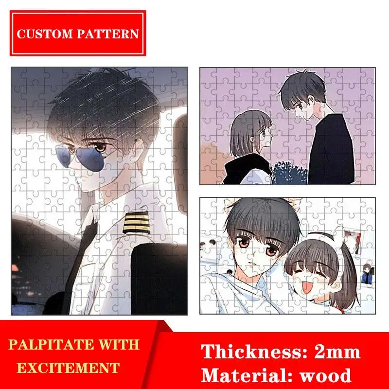 1000 Puzzle Animation Surrounding Two Yuan Selection Number Customization 1 0 300 500 1000 1500 Wooden Puzzle Puzzles Aliexpress