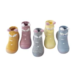 Unisex sapatos de lã do bebê para o menino e meninas recém nascido bootie inverno quente infantil da criança berço sapatos clássico chão primeiros caminhantes ts112