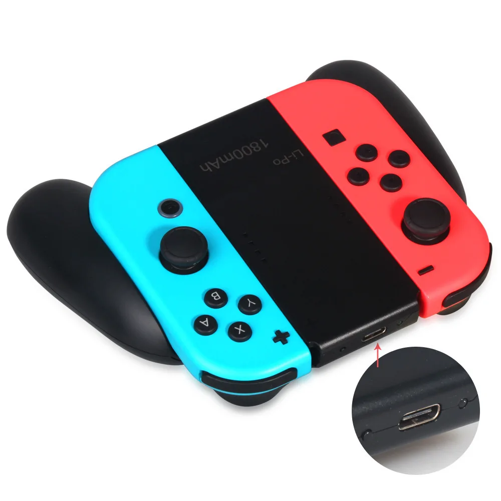 

TNS-873Switch Charging Handle Battery Case Switch Power Bank 1800 MAh