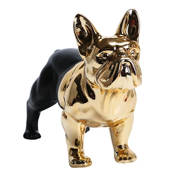 

Ceramic Dog Piggy Bank Simple Animal Cute Cartoon Savings Tank Large Capacity Dispensador De Monedas Home Decoration GG50cq