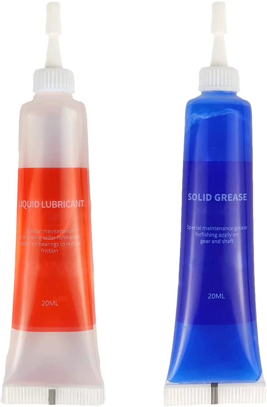 Edsrdus Carretel Cuidados Combo × 20ml Carretel de Pesca Óleo e Graxa Kit Linha de Pesca Roda Manutenção Especial Óleo-água Gotejamento Roda Splinn