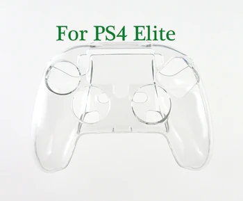 

6pcs Transparent Hard Nacon2 PC Controller Cover for PS4 Elite Game Controller Grip Handle Clear Protective Case Housing Shell