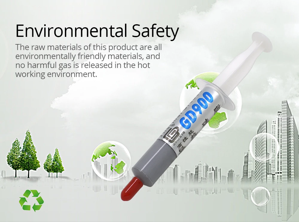 7 г GD900 Термопаста для процессоров термопаста штукатурка для радиатора Жидкий металл водяное охлаждение кулер