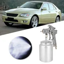 Универсальный Алюминий 3 мм высокое Давление Воздушный пистолет-распылитель набор для автомобиля Краски ремонт