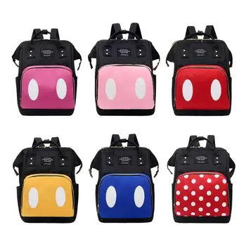 

Cute Printing Mommy Backpacks Large Nylon Maternity Nappy Top-handle Bags
