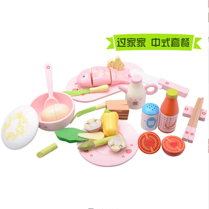 Uitstekende Hout Model Chinese Stijl Lunch Kinderen Slicer Klittenband Snijden KINDEREN Model Leren Speelgoed Uitstekende Hout Model Chinese Stijl Lunch Kinderen Slicer Klittenband Snijden KINDEREN Model Leren Speelgoed