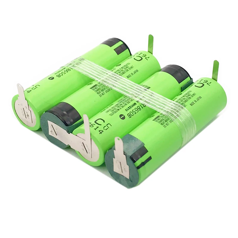 4s 16.8v 14.4v 18650 lithium battery pack ncr18650b 3400mah battery for screwdriver 01