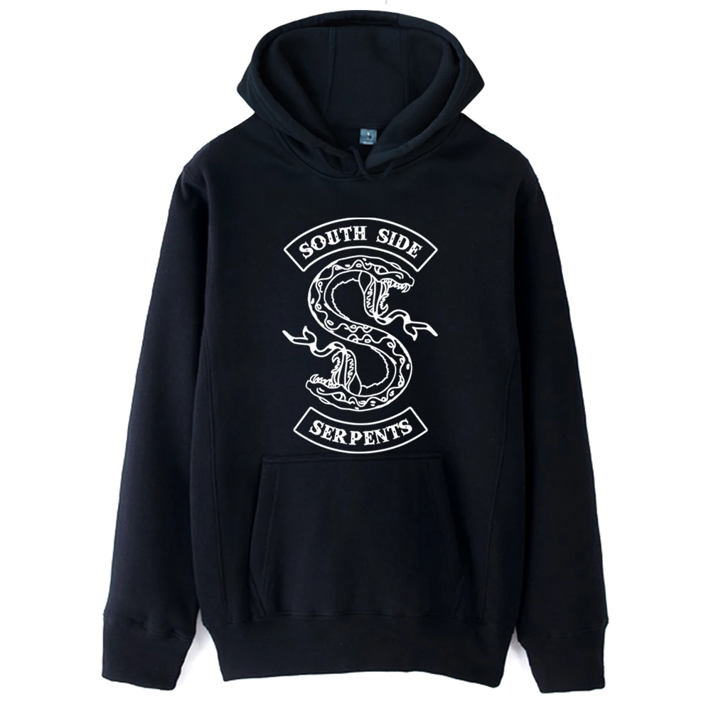 south side serpents riverdale hot tv show pop's chock'lit shoppe Gir Woman Hoodie Couple Clothes Autumn Winter Fleece ZIIART | Женская