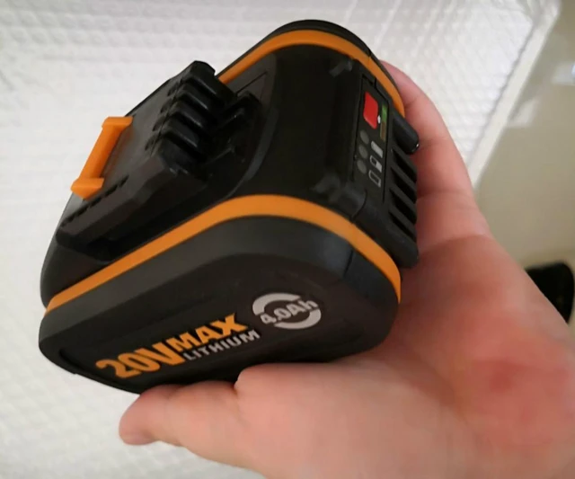 Best 20v Battery 4000mah Li-ion For Power Tool Worx - Rechargeable