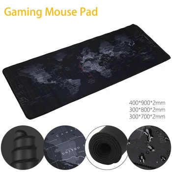 

Willkey Gaming Mouse Pad World Map Large Mouse Pad Gamer Big Mouse Mat Computer Mousepad Office Desk Mat Keyboard Pad Mause Pad