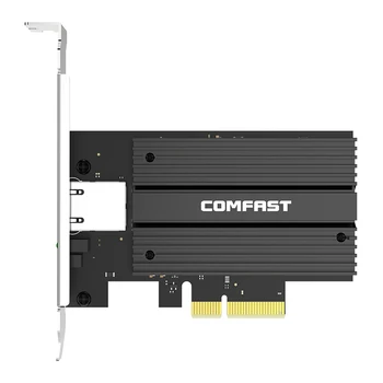 

COMFAST CF-P100 V2 PCI-E Network Card RJ45 LAN 10 Gigabit Ethernet PCI Express Adapter Converter for Desktop PC