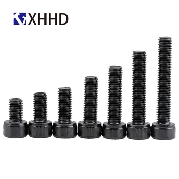 

M1.6 M2 M2.5 M3 Hex Socket Head Cap Screw Metric Thread Hexagon Bolt Black