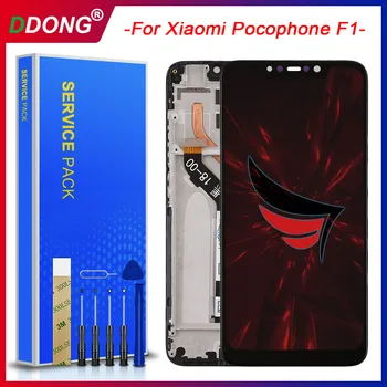 

AAA Quality For Xiaomi Pocophone F1 LCD+Frame Lcd Display Screen Replacement Digitizer Assembly