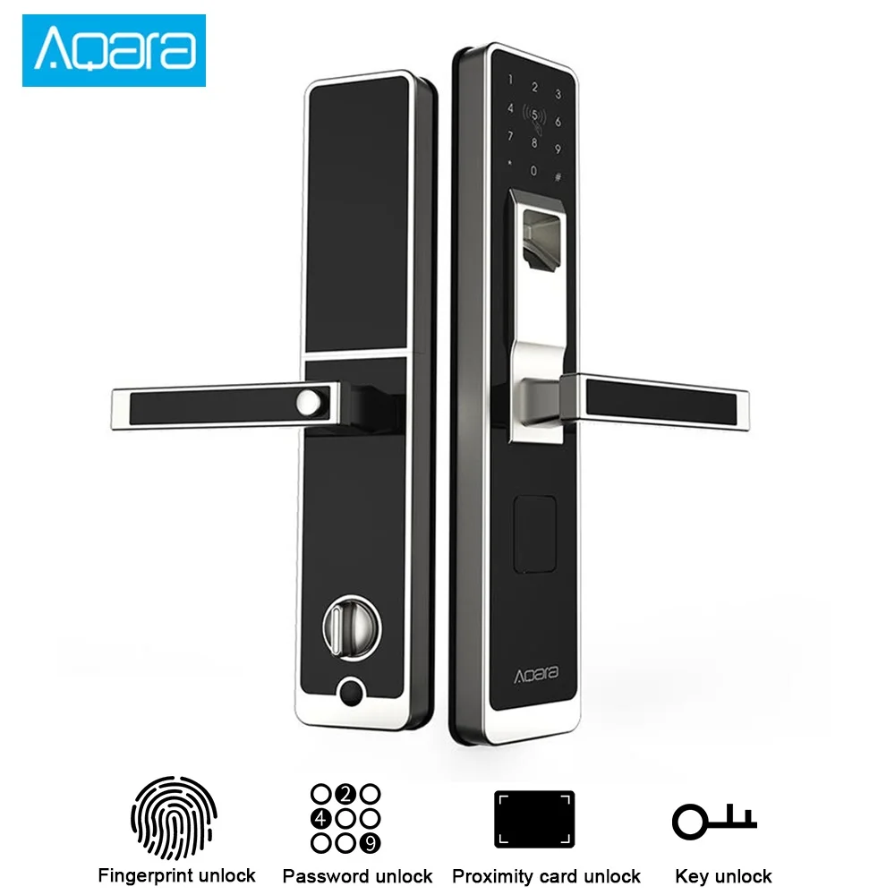  AQara Smart Door Touch Lock ZigBee Connection For Home Security Anti-Peeping Design Work With Mi Ho - 32850873327