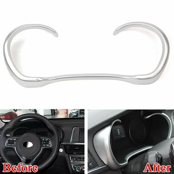 

Car Instrument Panel Dash Bezel Cover Trim ABS Styling Sticker for Kia Optima K5 2016 2017 Accessories