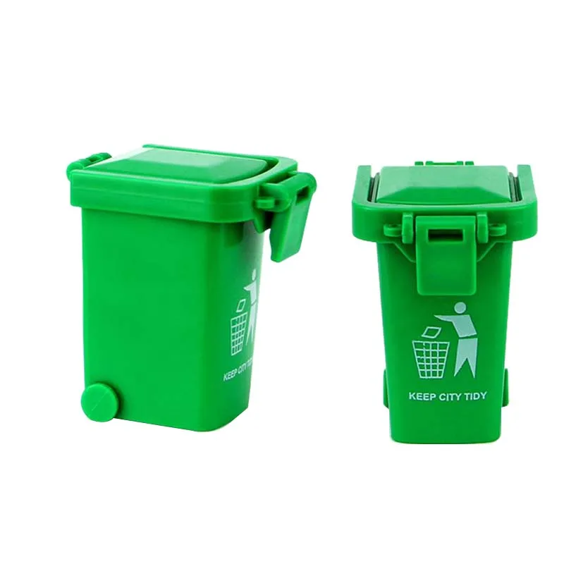 Игрушечные транспортные средства мусоровоз мусорные баки, 3 упаковки игрушка Мусоровоз запасные части, имитационная мусорная корзина
