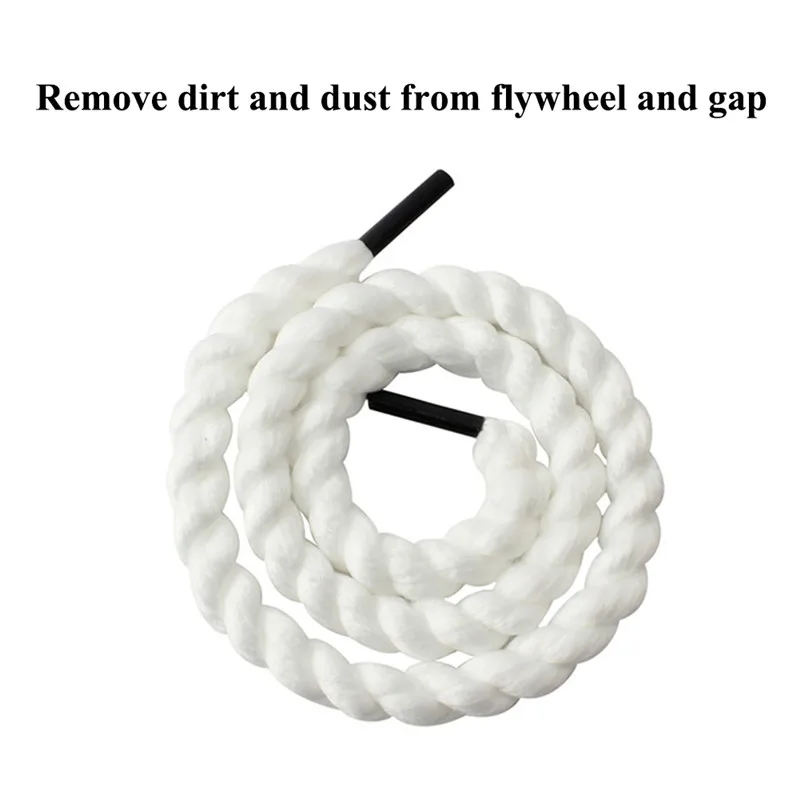 8pcs Wash Decontamination Gear Floss Portable Bicycle Chain Flywheel Tire Universal Bike Reusable Durable Cleaning Line Cycling