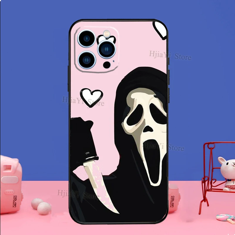 iphone 12 pro max cover Ghostface Scream Phone Case For iPhone 11 12 13 Pro Max Mini X XS XR 7 8 Plus SE2 Funda Coque Capa Cover cool iphone 12 pro max cases