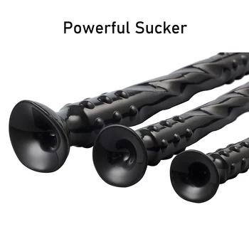 Overlength Anal Plug Dildos Sex Products Soft Huge Anal Dilator Sex Toys for Stimulation of Vagina and Anus Extra Long Butt Plug 6