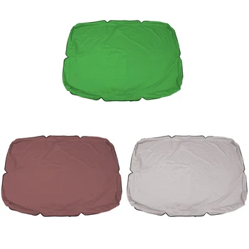 

Garden Patio Swing Canopy Replacement Cover Waterproof Canopy Top Cover Replacement Canopy 3-Seater 190X132X15cm