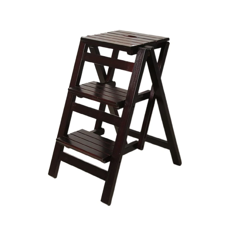 cok fonksiyonlu merdiven tabure sandalye tezgahi koltuk ahsap adim diski katlanir 3 katmanli herhangi bir gorev etrafinda mutfak ofis banyo living room chairs aliexpress