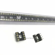 60 шт. DIP-8-круглый IC Разъем 8 PIN 8 PIN 8 P круглое отверстие DIP ИС адаптер Тип припоя