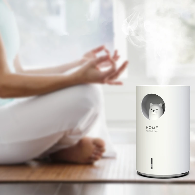 essencial com cor lâmpada led purificador de ar fogger