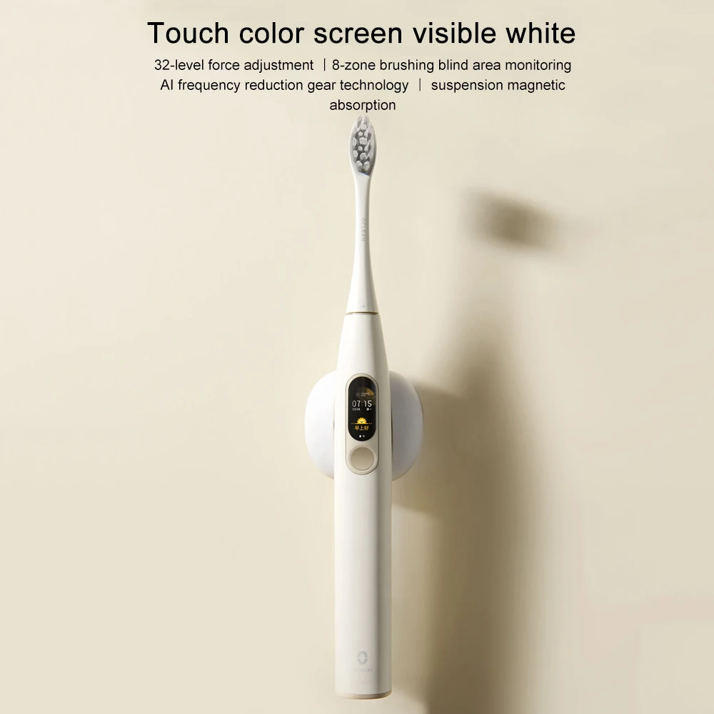 Xiaomi mijia Oclean X умная электрическая зубная щетка Смарт сенсорный экран звуковая электрическая зубная щетка перезаряжаемая Водонепроницаемая зуб для взрослых
