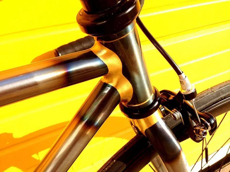 vintage Customized road Bike frame Copper plated frame 700C Fixed Gear bike Track Single speed Bike 50cm 56cm 58cm fixie bike