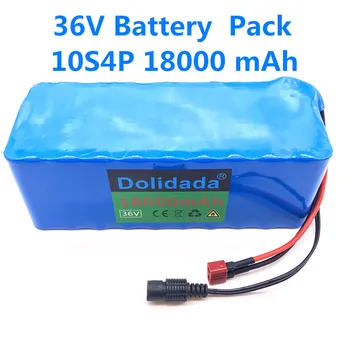 

36V 10S4P 18Ah 600W High power capacity 42V18650 ebike lithium battery of the electric car of the motorcycle scooter 20A BMS