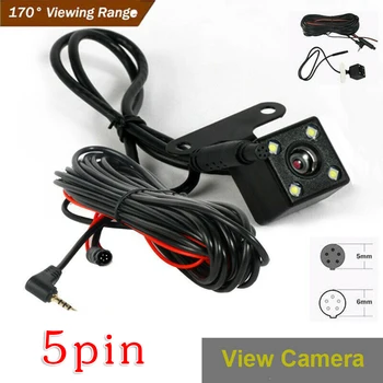 

2020 Car Backup Rear View Parking Reverse Camera For DVR 170Degree 5 Pin Waterproof Brand New And High Quality
