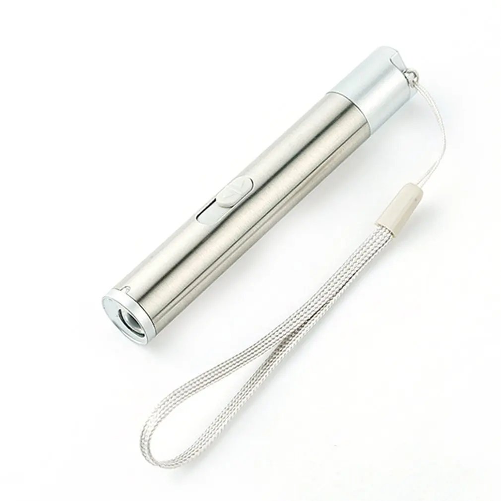Pocket Waterproof USB Flashlights Handheld LED Flashlight Super Bright Pocket Work Light Powerful Torch for Emergency Camping