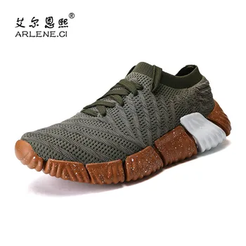 

2019 New Running Shoes for Men Socks Sneakers Breathable Outdoor Sport Shoes Women Light Comfort Jogging Fitness Unisex Trainers